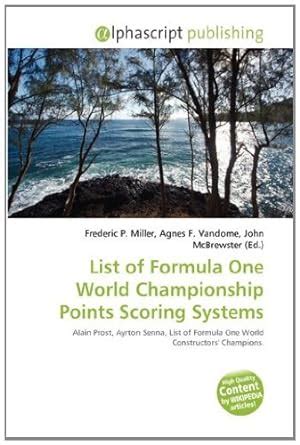 List of Formula One World Championship points scoring systems.